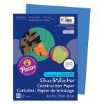 Pacon Sunworks Heavyweight Construction Paper 9" x 12" - (50 Sheets) Blue