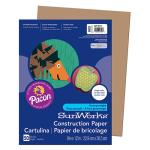 Pacon Sunworks Heavyweight Construction Paper 9" x 12" - (50 Sheets) Light Brown