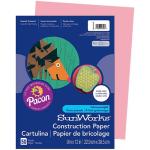 Pacon Sunworks Heavyweight Construction Paper 9" x 12" - (50 Sheets) Pink