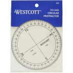 Westcott Circular Protractor 3.5" 360 Degrees