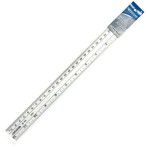 12in/Metric Flexible Ruler