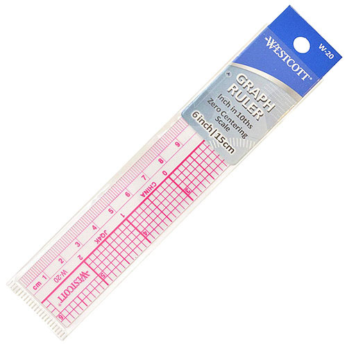 Westcott Flexible Inch/Metric Ruler - 6, Inch/Metric