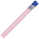 Westcott 8ths Graph with16ths Inch/Metric Ruler -12in  W-30