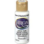 DecoArt Americana Acrylic Paint - (2oz/59ml) Snow (Titanium) White