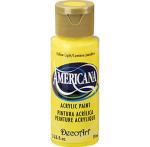 DecoArt Americana Acrylic Paint - (2oz/59ml) Yellow Light