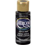 DecoArt Americana Acrylic Paint - (2oz/59ml) Soft Black