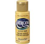 DecoArt Americana Acrylic Paint - (2oz/59ml) Golden Straw