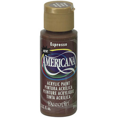 DecoArt Americana Acrylic Paint - (2oz/59ml) Espresso