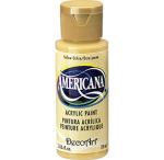 DecoArt Americana Acrylic Paint - (2oz/59ml) Yellow Ochre