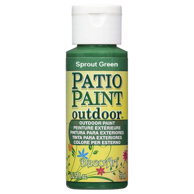 DecoArt Patio Paint Outdoor Acrylic (2oz/59ml) Sprout Green