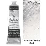 Grumbacher Pre-Tested Professional Oil Colors - (5.07oz/150ml) Titanium White (Soft)