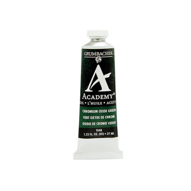 Grumbacher Academy Oil Paint - (1.25oz/37ml) Chromium Oxide Green