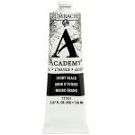 Grumbacher Academy Oil Paint - (5oz/150ml) Ivory Black