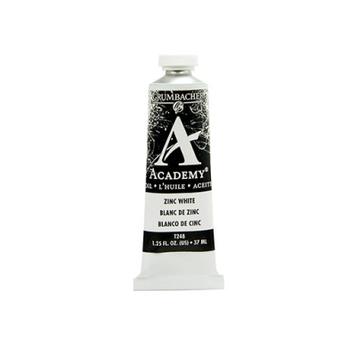 Grumbacher Academy Oil Paint - (1.25oz/37ml) Zinc White