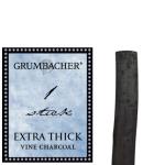 Grumbacher Vine Charcoal Stick - (1 Piece) Medium, Extra Thick