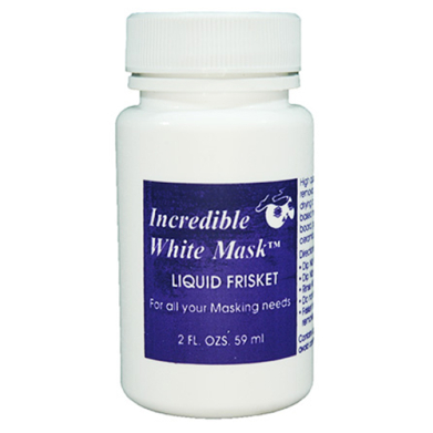 Grafix White Mask Liquid Frisket (2 ounces)
