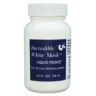 Grafix White Mask Liquid Frisket (4.5 ounces)