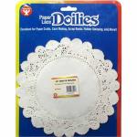 Hygloss Paper Lace Doilies 10" - (100 Pack) White Round