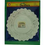 Hygloss Paper Lace Doilies 12" - (36 Pack) White Round