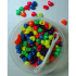 Hygloss Neon Heart Pony Bucket O'Beads (165 count)