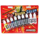 Jacquard Air Brush Color Paints Exciter Pack - (9 Pack) Transparent Colors