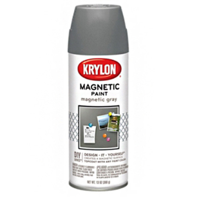 Krylon Magnetic Spray Paint - (13oz/368g) Magnetic Grey