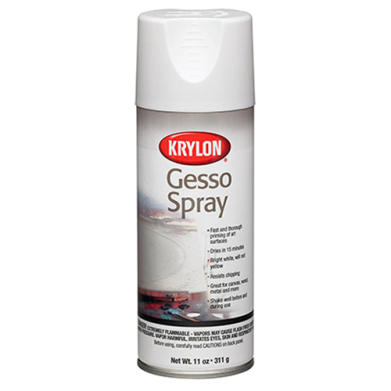 Krylon Gesso Spray - (11oz/311g) White