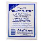 Masterson Sta-Wet Handy Palette Acrylic Paper Refill 8.5" x 7" (30 sheets)