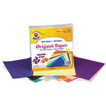 Pacon Origami Paper 9" x 9" - (40 Sheets) Assorted Colors