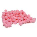 Pink 3mm pom pom bag of 100