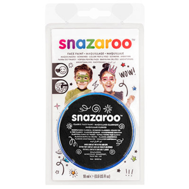 Snazaroo Face Paint Cake (0.6oz/18ml) - Black