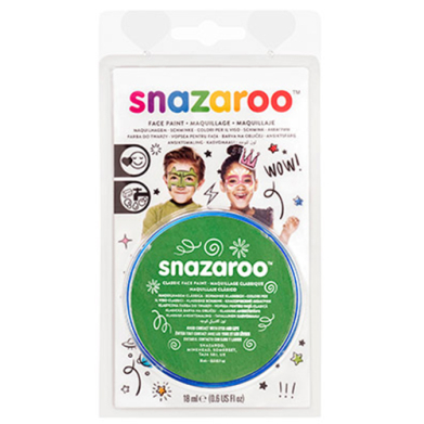 Snazaroo Face Paint Cake (0.6oz/18ml) - Grass Green