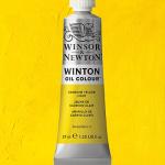 Winsor & Newton Winton Oil Colour Paint - (1.25oz/37ml) Cadmium Yellow Light