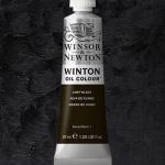 Winsor & Newton Winton Oil Colour Paint - (1.25oz/37ml) Lamp Black