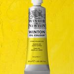Winsor & Newton Winton Oil Colour Paint - (6.75oz/200ml) Lemon Yellow Hue