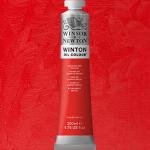 Winsor & Newton Winton Oil Colour Paint - (6.75oz/200ml) Cadmium Red Medium
