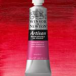 Winsor & Newton Artisan Water Mixable Oil Colour Paint - (1.25oz/37ml) Permanent Rose