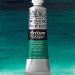 Winsor & Newton Artisan Water Mixable Oil Colour Paint - (1.25oz/37ml) Phthalo Green (Blue Shade)