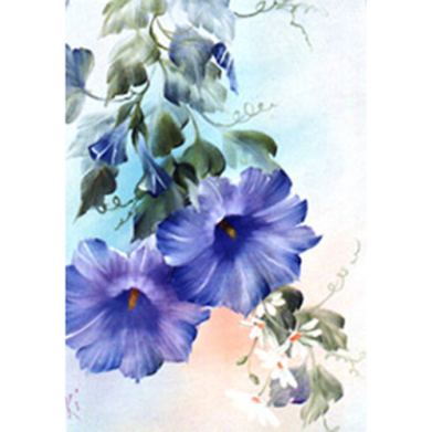 Bob Ross How-To Painting Packet Florals - Blue Morning Glories
