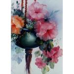 Bob Ross How-To Painting Packet Florals - Pot O Pink Poppies