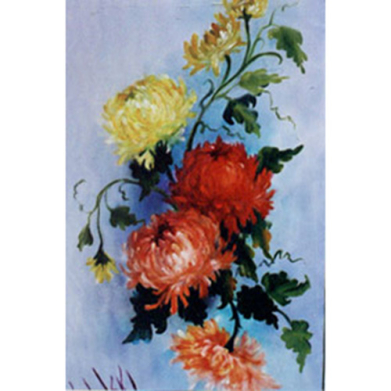 Bob Ross How-To Painting Packet Florals - Mums