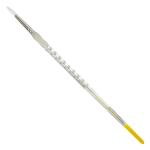 Royal Langnickel Soft-Grip White Taklon Brush - Long Handle, Round #4