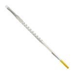 Royal Langnickel Soft-Grip White Taklon Brush - Long Handle, Bright #2
