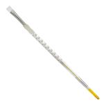 Royal Langnickel Soft-Grip White Taklon Brush - Long Handle, Bright #4