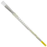 Royal Langnickel Soft-Grip White Taklon Brush - Long Handle, Flat #10
