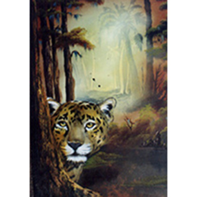 Bob Ross How-To Painting Packet Wildlife - Tropical Jaguar