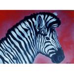 Bob Ross How-To Painting Packet Wildlife - Zelda Zebra