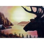 Bob Ross How-To Painting Packet Wildlife - Elk