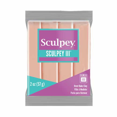 Sculpey III Oven-Bake Clay (2oz bar) - Beige