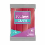 Sculpey III Oven-Bake Clay (2oz bar) - Deep Red Pearl